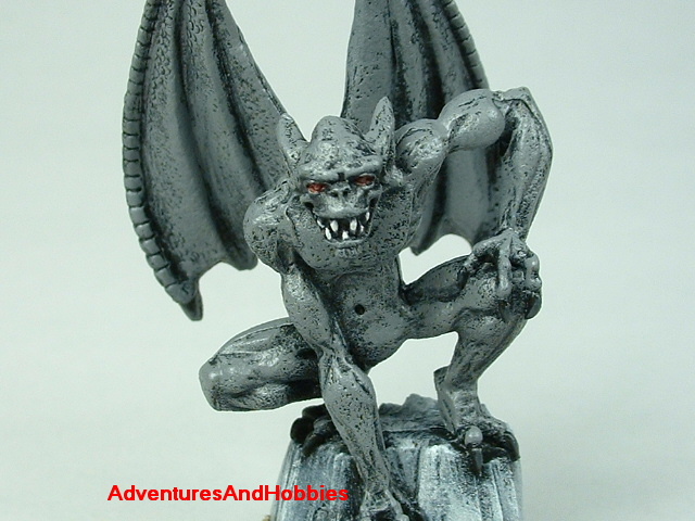 Gargoyle monster painted figure for fantasy and horror role-playing games and table top war games - close up view