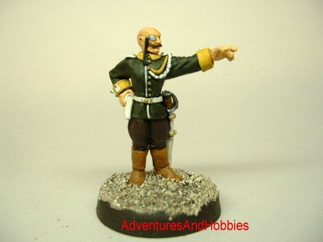 Imperial Baron Victorian Science Fiction, pulp action and Call of Cthulhu 25 mm painted figure for role-playing games and table top war games front view